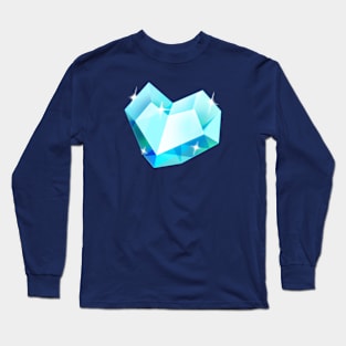 NABILUM Crystal Lum Heart Long Sleeve T-Shirt